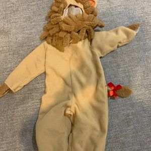 Toddler Cowardly Lion Costume Large 2T